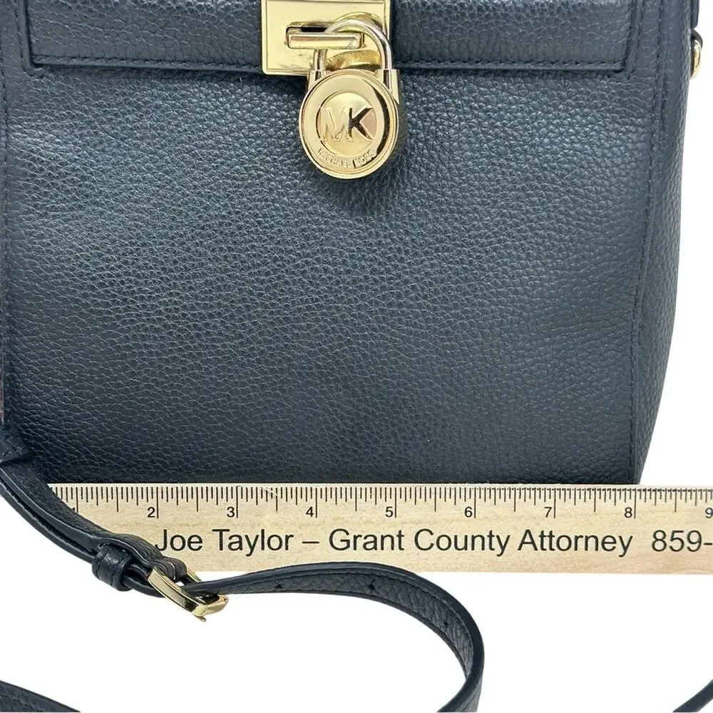 Michael Kors Hamilton Traveler - Black with Gold Accents